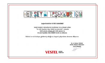 Kartek Vestel - Her Şey Bi Teşekkür İçin